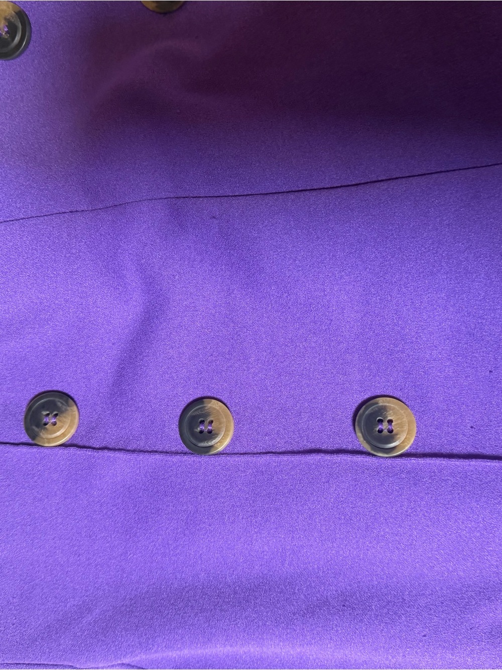 High-Waist Wide-Leg Pants in Vibrant Purple - Picture 2 of 3